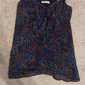 Old Navy Multicolor Floral Blouse